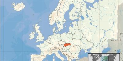Slowakei Lage auf Weltkarte